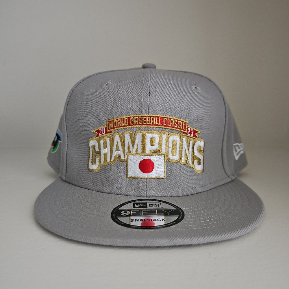 Japan New Era 2023 World Baseball Classic Champions AUTHENTIC WBC Snapback Hat